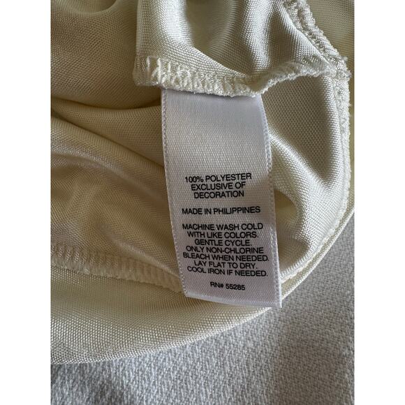 Express Cowl Neck Camisole with lace halter back leg - Picture 5 of 5